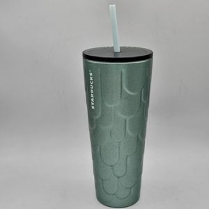 New Starbucks siren mermaid scale venti 24 ounce coffee cup